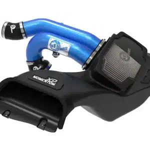 AFE Momentum XP Cold Air Intake with Pro DRY S Filter; Blue (21-26 3.5L EcoBoost F-150)