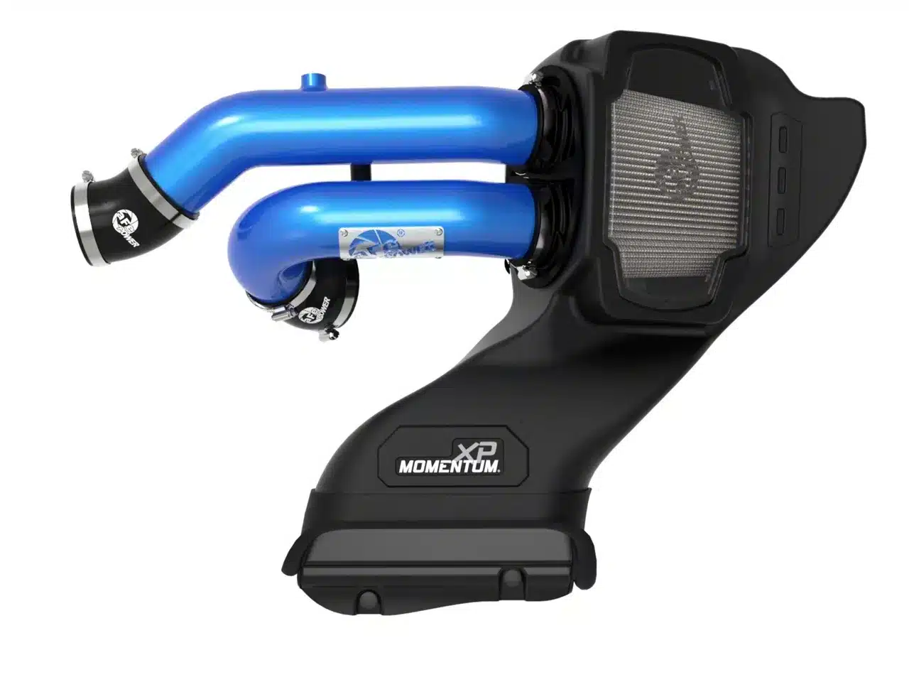 AFE Momentum XP Cold Air Intake with Pro DRY S Filter; Blue (21-26 3.5L EcoBoost F-150) - Image 2