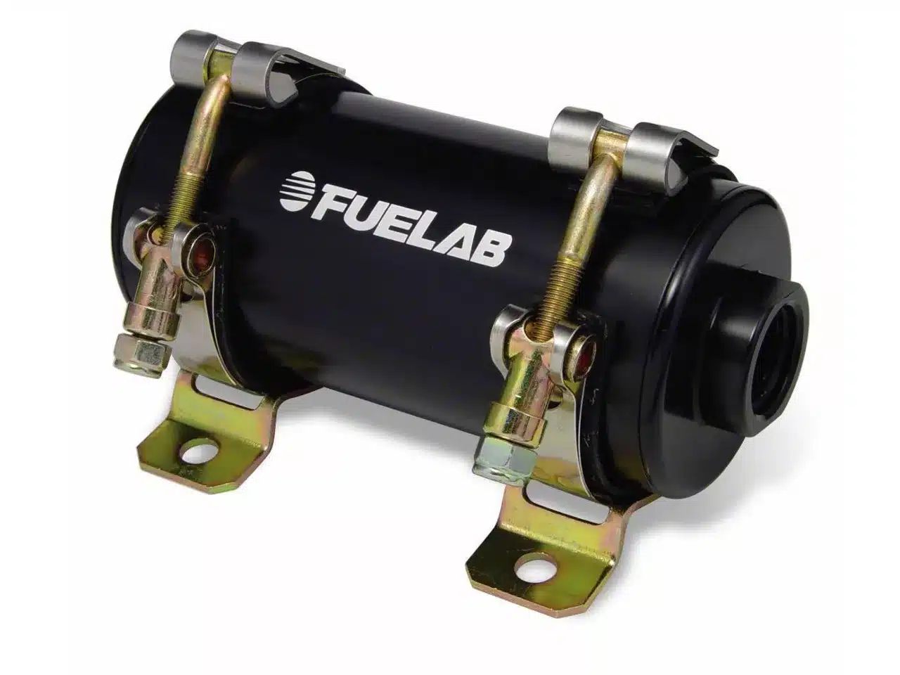 Fuelab High Power EFI In-Line Variable Speed Brushless Fuel Pump; -10AN; 220 GPH; Black (Universal; Some Adaptation May Be Required)