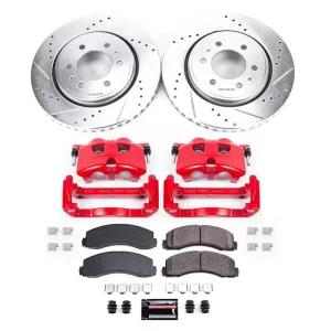 PowerStop Z23 Front Brake Kit F150 2012-2020 rotor pad and caliper upgrade