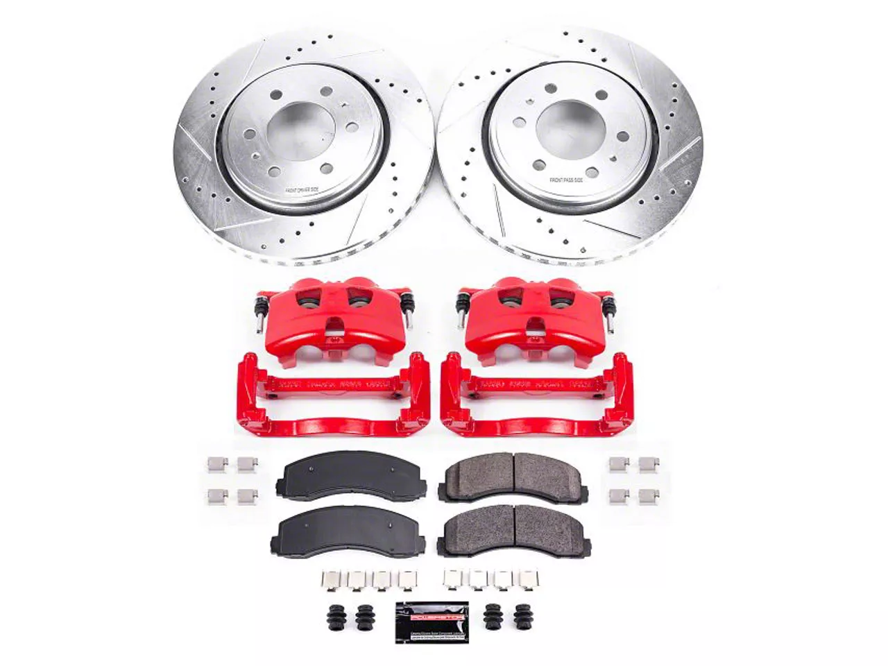 PowerStop Z23 Front Brake Kit F150 2012-2020 rotor pad and caliper upgrade