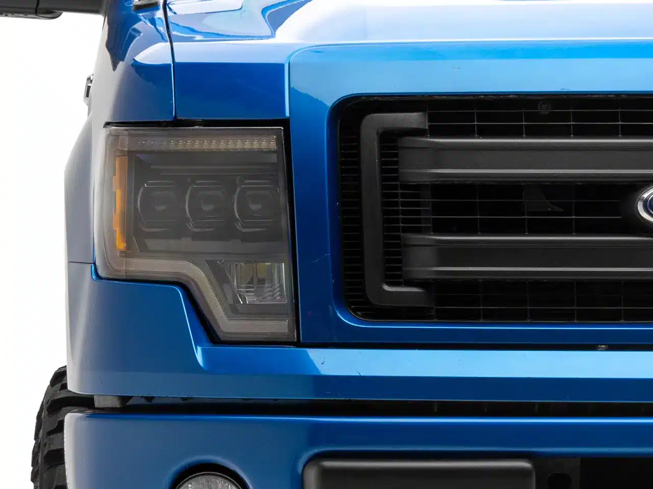 Raxiom CXR Series LED Projector Headlights; Black Housing; Clear Lens (09-14 F-150) - Image 4