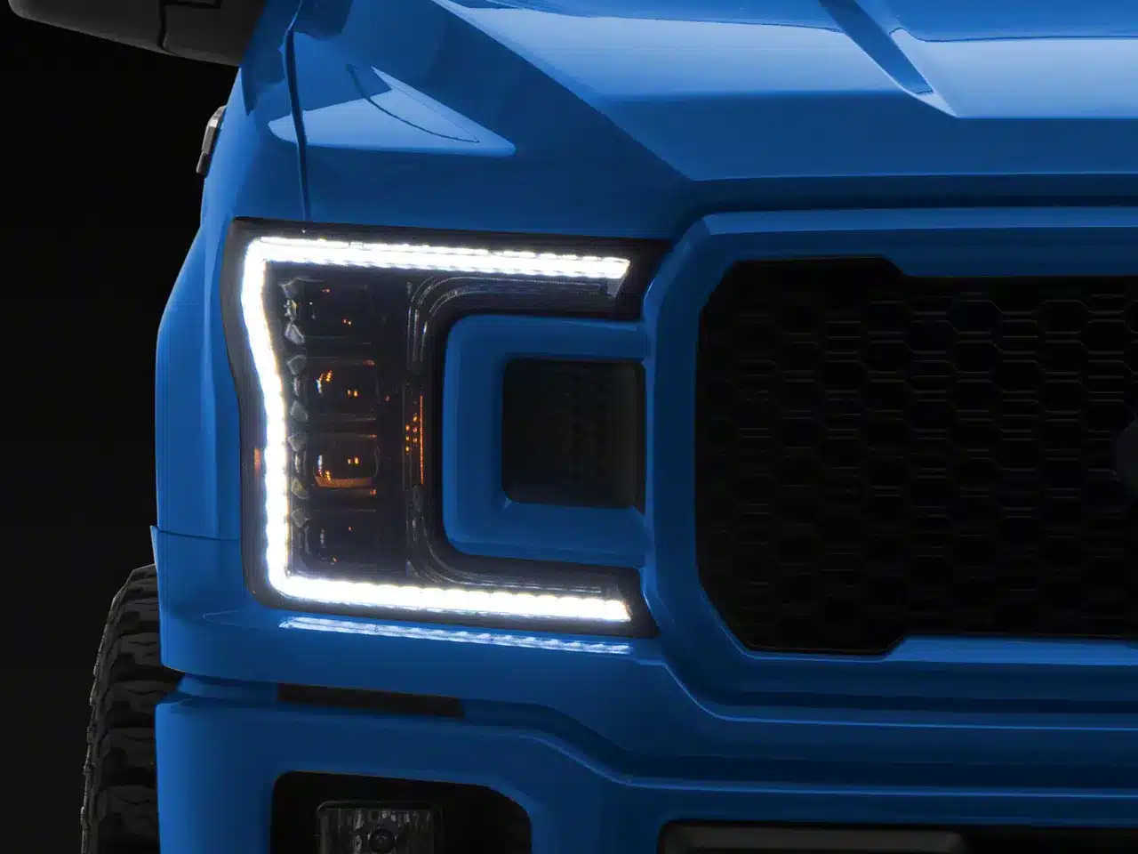 Raxiom CXR Series V2 LED Headlights; Black Housing; Clear Lens - Image 4