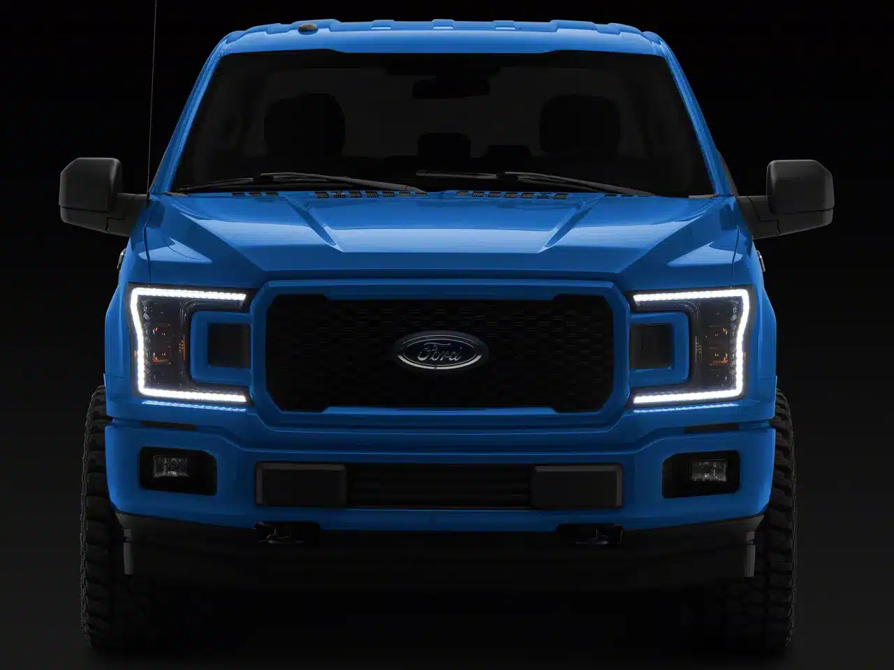 Raxiom CXR Series V2 LED Headlights; Black Housing; Clear Lens - Image 3