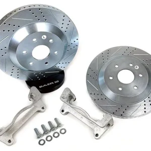 Baer BIG Claw Performance Drilled and Slotted 6-Lug Rotors; Front Pair (21-26 F-150)