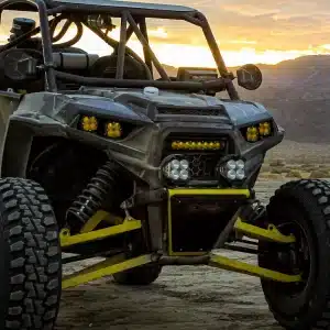 Alternative view of Baja Designs LP4 Pro LED Auxiliary Light Pods with Amber Backlight; Driving/Combo Beam; Amber (Universal; Some Adaptation May Be Required)