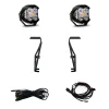 Baja Designs LP4 Pro LED Lights with A-Pillar Mounting Brackets (21-26 F-150 Raptor)