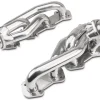 BBK 1-5/8-Inch Tuned Length Shorty Headers; Polished Silver Ceramic (97-03 4.6L F-150)