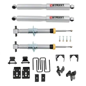 Belltech Lowering Kit with Street Performance Struts and Shocks; 1 to 3.50-Inch Rear / 5.50-Inch Rear (21-26 4WD F-150, Excluding Raptor)