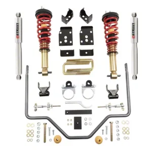 Belltech Performance Handling Lowering Kit; 1 to 3-Inch Front / 5.50-Inch Rear (15-20 F-150, Excluding Raptor)