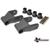 Camburg Stock Length Leaf Spring Shackle Kit; MIG Welded (04-14 F-150)