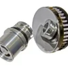 CFM Performance Baffled Billet Valve Cover Breather; Chrome(11-15 3.5L EcoBoost F-150)Find parts that fit my vehicle