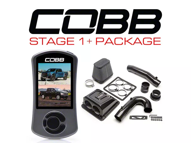 Cobb Stage 1+ Redline Carbon Fiber Power Package with TCM(17-20 F-150 Raptor; 19-20 F-150 Limited)Find parts that fit my vehicle