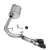 Corsa Performance Sport Single Exhaust System with Black Tips; Middle Side Exit (21-26 5.0L F-150, Excluding Tremor)