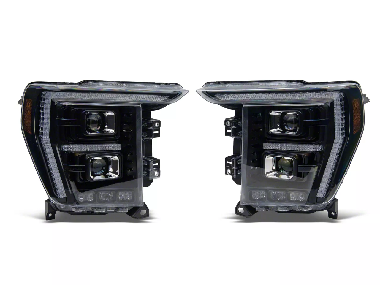 Diode Dynamics Elite Max Series LED Headlights; Black Housing; Clear Lens (21-23 F-150 w/ Factory Non-Projector Headlights) - Image 3