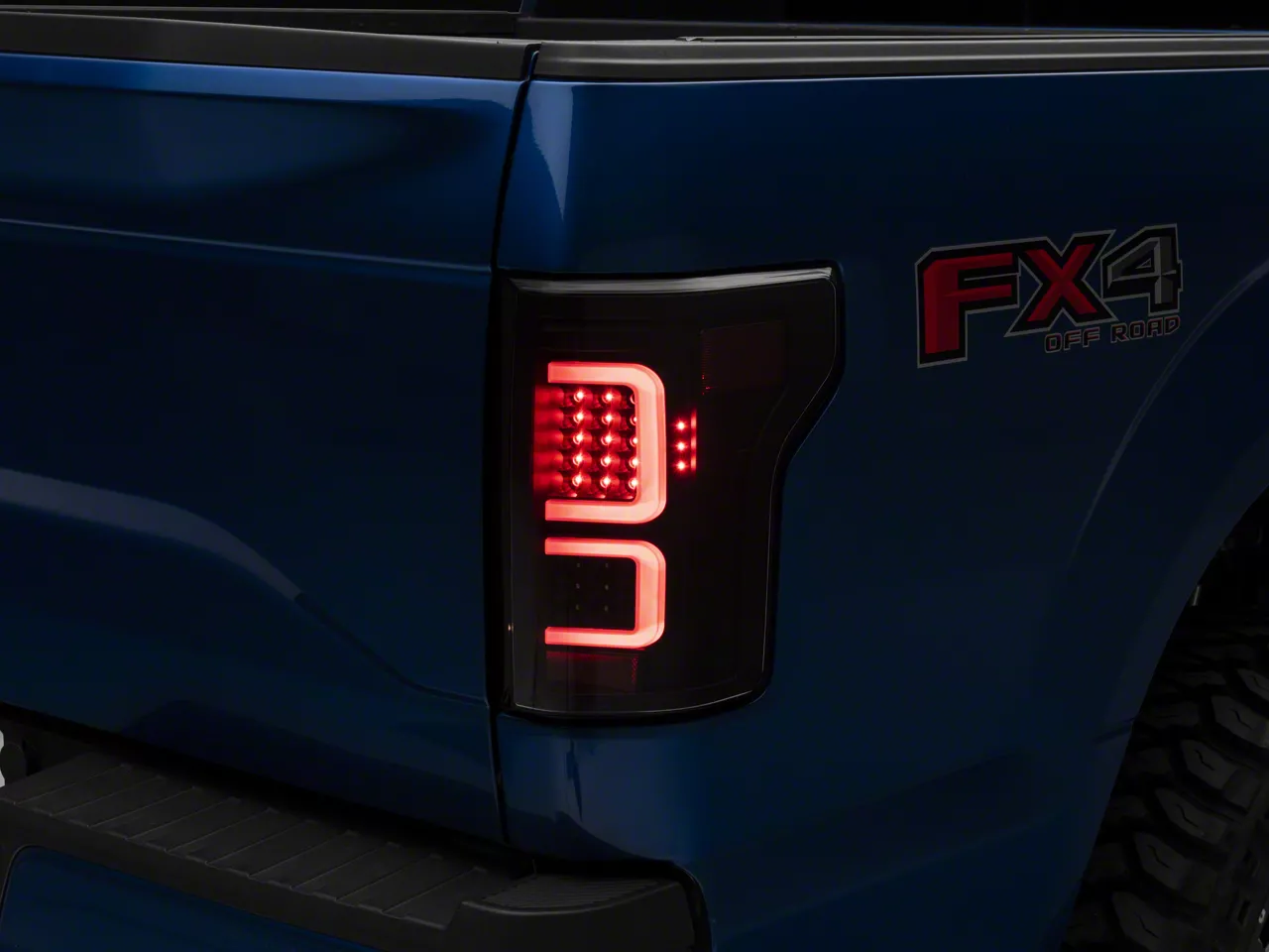 Raxiom G3 LED Tail Lights; Black Housing; Clear Lens (15-17 F-150 w/ Factory Halogen Non-BLIS Tail Lights) - Image 2