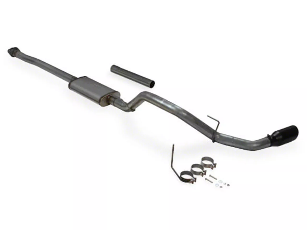 Flowmaster FlowFX Single Exhaust System with Black Tip; Side Exit (11-14 5.0L F-150) - Image 4
