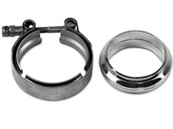 Granatelli Motor Sports 3-Inch Mating Flat Flange with V-Band Exhaust Clamp; Mild Steel
(Universal; Some Adaptation May Be Required)