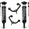 ICON Vehicle Dynamics 0 to 2.63-Inch Suspension Lift System with Tubular Upper Control Arms; Stage 3 (15-20 4WD F-150, Excluding Raptor)