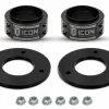 ICON Vehicle Dynamics 0.50 to 2.25 Attitude Adjustment Collar Leveling Kit (17-20 F-150 Raptor)
