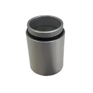 J&L Oil Separator 3.0 Canister Extension; Clear/Satin Anodized