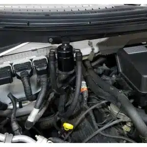 J&L 3.0 Oil Separator; Black Anodized; Passenger Side(10-14 6.2L F-150; 11-14 5.0L F-150)Find parts that fit my vehicle