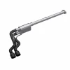 MBRP Armor BLK Dual Exhaust System; Middle Side Exit; Race Version (21-26 5.0L F-150, Excluding Tremor)