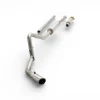 MBRP Armor Lite Single Exhaust System; Side Exit (21-26 5.0L F-150, Excluding Tremor)