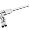 MBRP Armor Lite Dual Exhaust System with Polished Tips; Middle Side Exit (15-20 5.0L F-150)