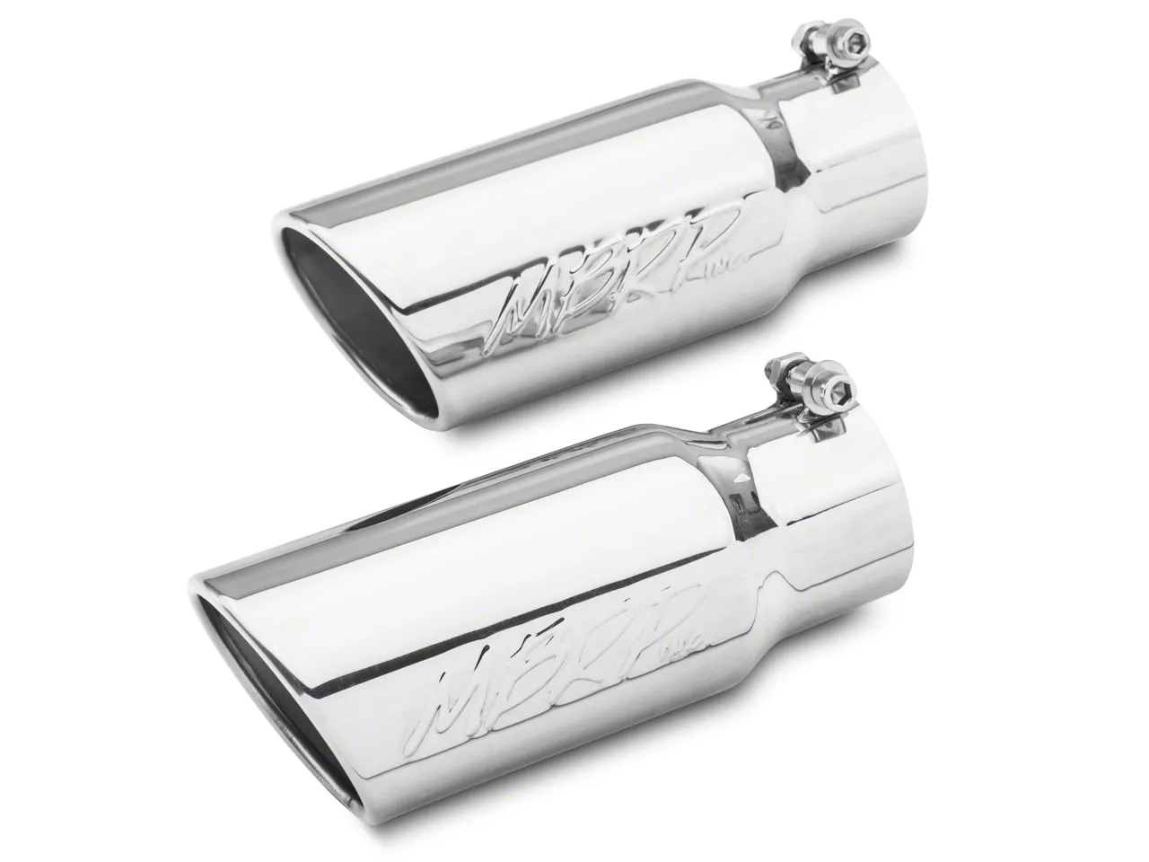MBRP Armor Lite Dual Exhaust System with Polished Tips; Middle Side Exit (15-20 5.0L F-150) - Image 4