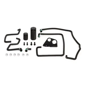 Mishimoto Baffled Oil Catch Can; Black(15-16 3.5L EcoBoost F-150)Find parts that fit my vehicle