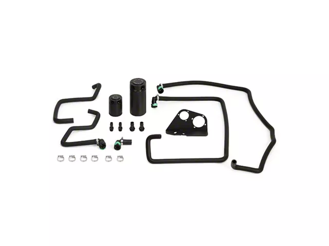 Mishimoto Baffled Oil Catch Can; Black(15-16 3.5L EcoBoost F-150)Find parts that fit my vehicle