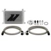 Mishimoto Universal 19-Row Dual Pass Oil Cooler; Silver
(Universal; Some Adaptation May Be Required)