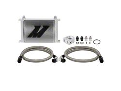 Mishimoto Universal 19-Row Dual Pass Oil Cooler; Silver
(Universal; Some Adaptation May Be Required)
