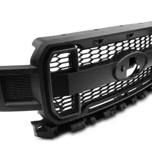 Alternative view of MP Concepts Upper Replacement Grille with LED Lighting and DRL; Matte Black (18-20 F-150, Excluding Raptor & XLT)