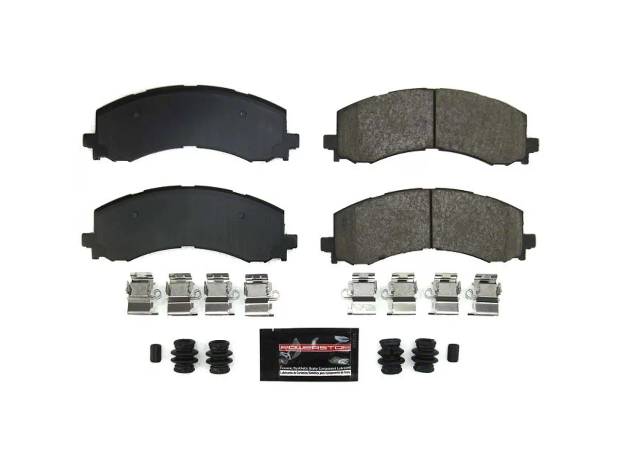 PowerStop Z23 Evolution Sport Carbon-Fiber Ceramic Brake Pads; Front Pair (21-26 F-150)