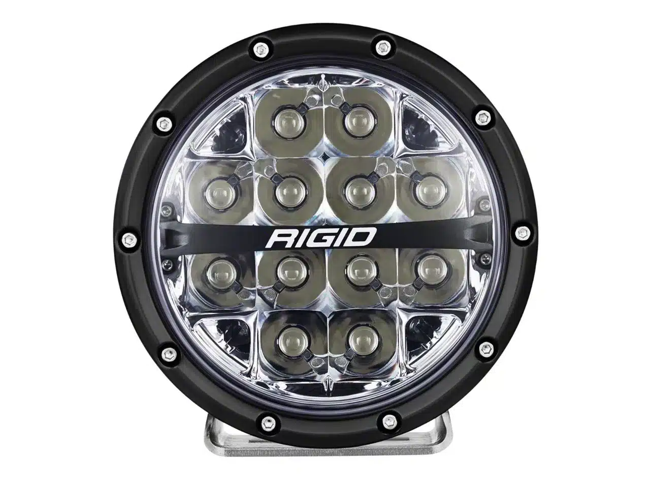 Rigid Industries 6-Inch 360-Series LED Light with RGBW Backlight; Spot Beam (Universal; Some Adaptation May Be Required) - Image 2