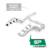 Stainless Power 1-7/8-Inch Catted Long Tube Headers; Factory Connect (15-20 5.0L F-150)
