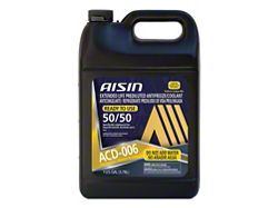 Aisin OE Formulated Engine Coolant Antifreeze; Blue