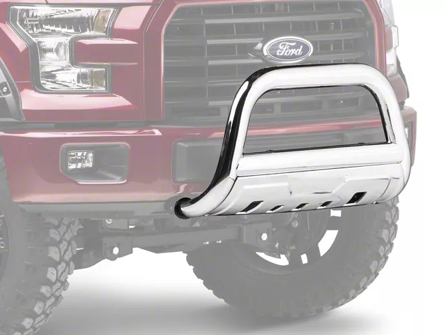 Barricade 3.50-Inch Bull Bar; Stainless Steel(04-26 F-150, Excluding Raptor)Find parts that fit my vehicle