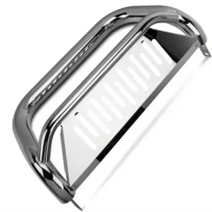 Alternative view of Barricade 3-Inch Bull Bar with Skid Plate; Stainless Steel(11-26 2.7L/3.5L EcoBoost F-150, Excluding Raptor)Find parts that fit my vehicle