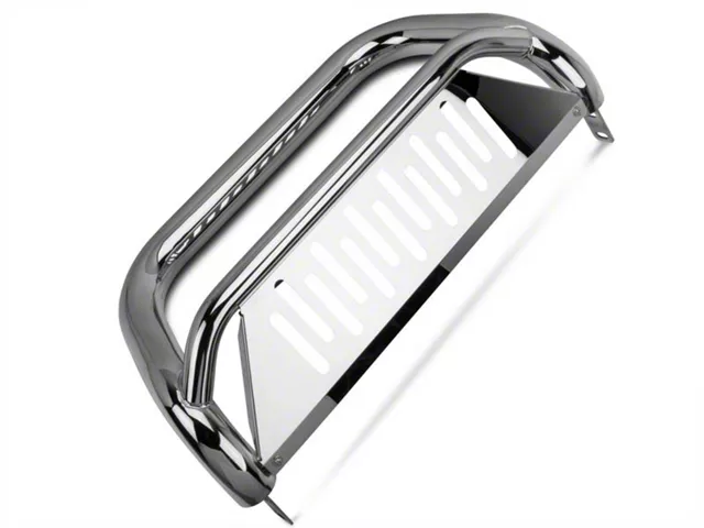 Barricade 3-Inch Bull Bar with Skid Plate; Stainless Steel(11-26 2.7L/3.5L EcoBoost F-150, Excluding Raptor)Find parts that fit my vehicle - Image 2