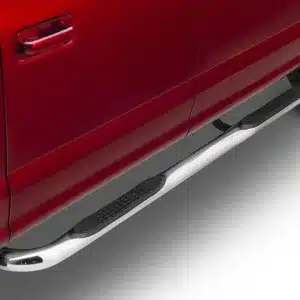 Alternative view of Barricade 3-Inch 90 Degree Bent End Side Step Bars; Stainless Steel(15-26 F-150)Find parts that fit my vehicle