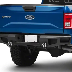 Barricade HD Rear Bumper; Textured Black(15-20 F-150, Excluding Raptor)Find parts that fit my vehicle