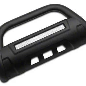 Alternative view of Barricade HD Bull Bar with Skid Plate and 20-Inch Dual-Row LED Light Bar; Textured Black(04-26 F-150, Excluding Raptor)Find parts that fit my vehicle
