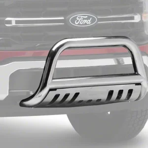 Bull Bar with Stainless Steel Skid Plate; Stainless Steel(04-26 F-150, Excluding Raptor)Find parts that fit my vehicle