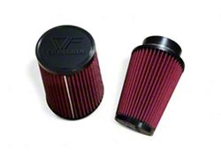 Mishimoto Performance Air Filter; 2.75-Inch Inlet; 8-Inch Filter Length
(Universal; Some Adaptation May Be Required)