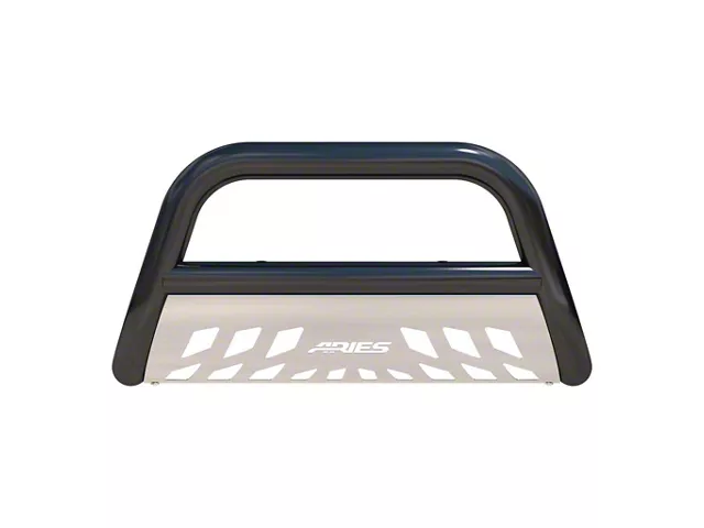 3-Inch Bull Bar with Skid Plate; Black(04-26 F-150, Excluding EcoBoost, Powerstroke & Raptor)Find parts that fit my vehicle