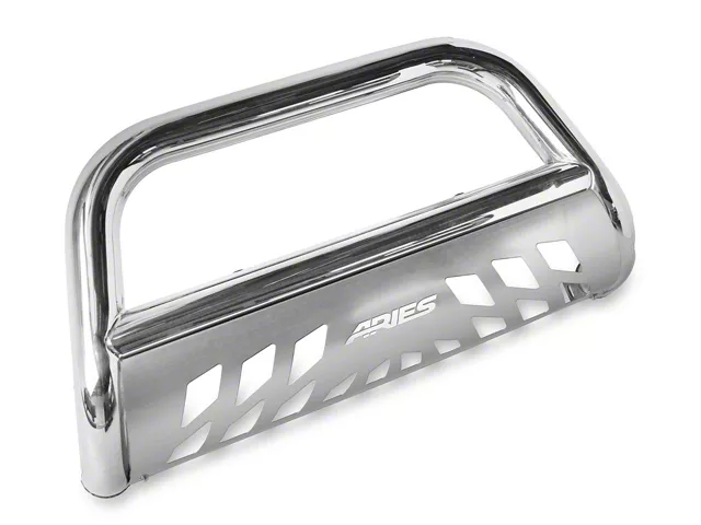 3-Inch Bull Bar with Skid Plate; Stainless Steel(04-26 F-150, Excluding EcoBoost, Powerstroke & Raptor)Find parts that fit my vehicle - Image 2