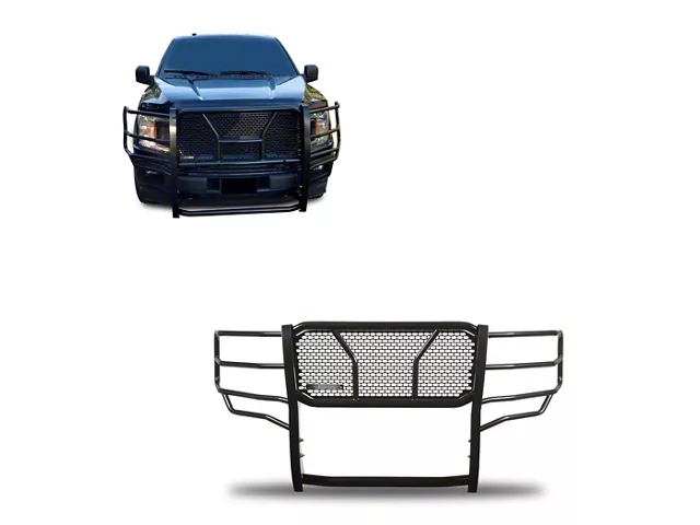 Rugged Heavy Duty Grille Guard; Black(15-20 F-150, Excluding Raptor)Find parts that fit my vehicle